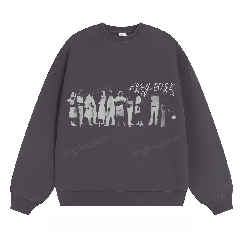 Easy Pose - Classic Unisex Fit Crewneck Sweatshirt