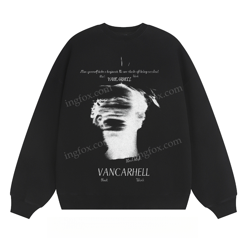 Vancarhell Artistic Portrait - Classic Unisex Fit Crewneck Sweatshirt