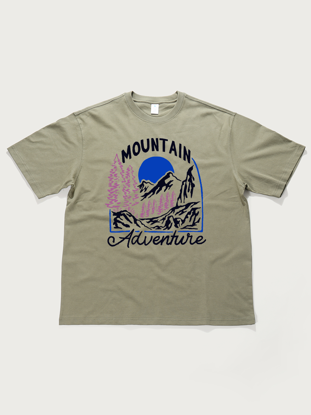 Mountain Adventure - Unisex Retro Cotton Short Sleeve T-Shirt