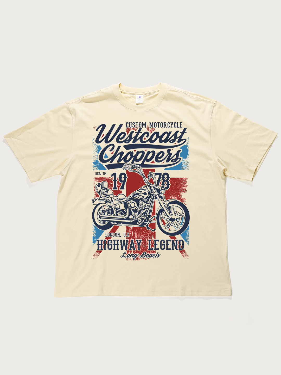 Westcoast Choppers 1978 Highway Legend - Unisex Retro Cotton Short Sleeve T-Shirt