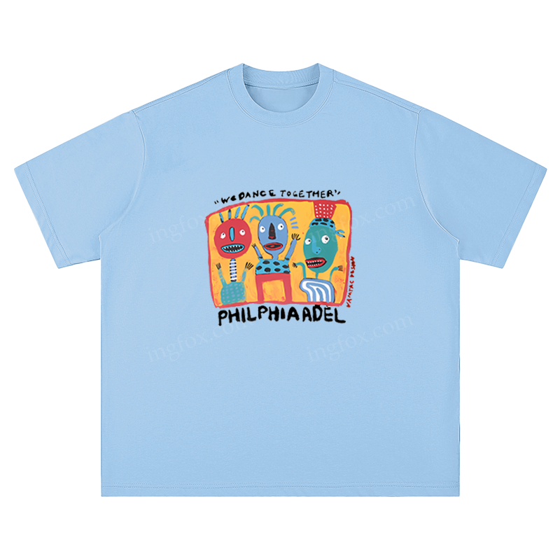 "We Dance Together" Art Print - Unisex Fit Short Sleeve T - Shirt