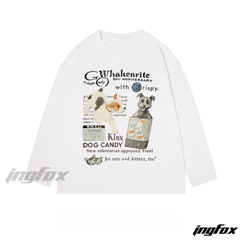 "Whakenrite" Pet - Themed Classic Cotton Long Sleeve Tee