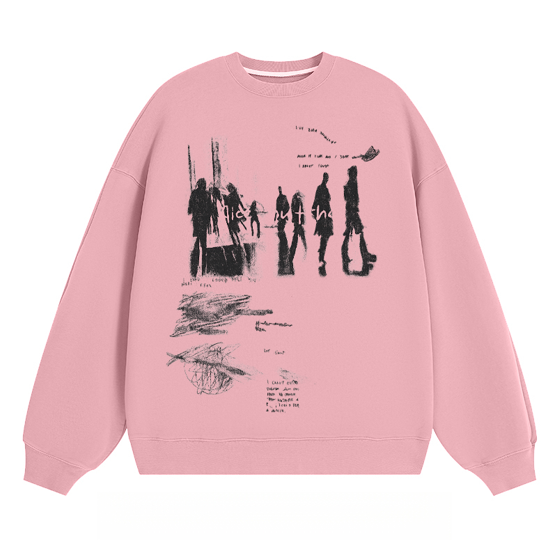 Urban Sketch - Classic Unisex Fit Crewneck Sweatshirt