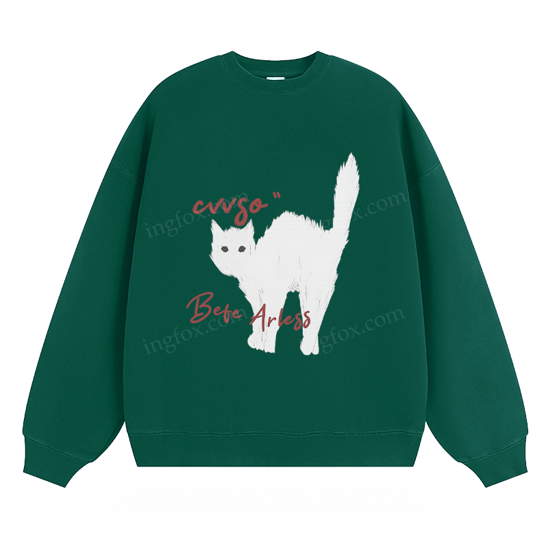 Bete Arless Cat - Classic Unisex Fit Crewneck Sweatshirt