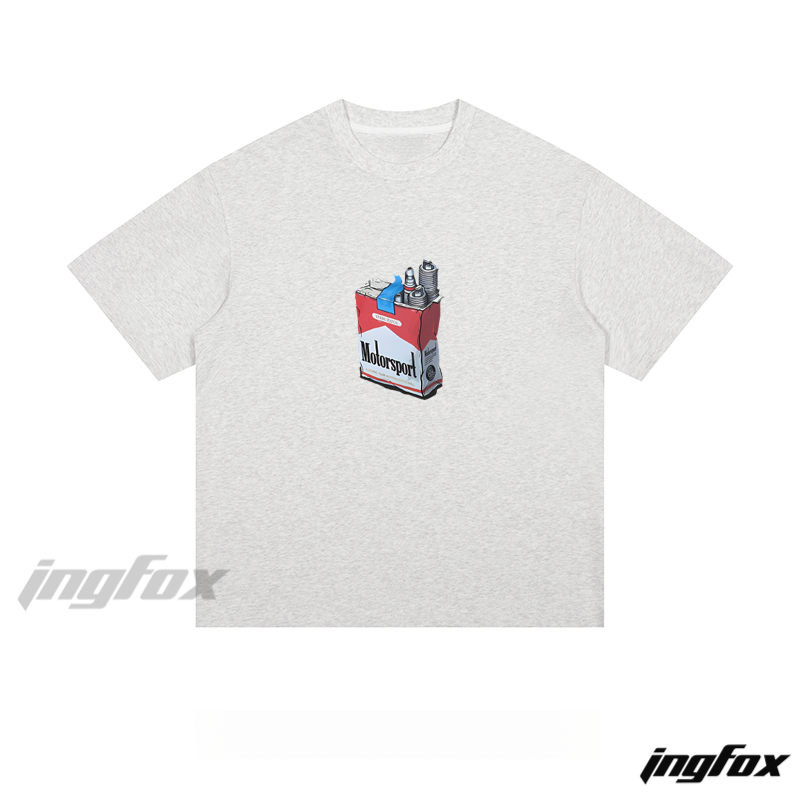 Motorsport Cigarette Pack - Loose Fit Short Sleeve T - Shirt