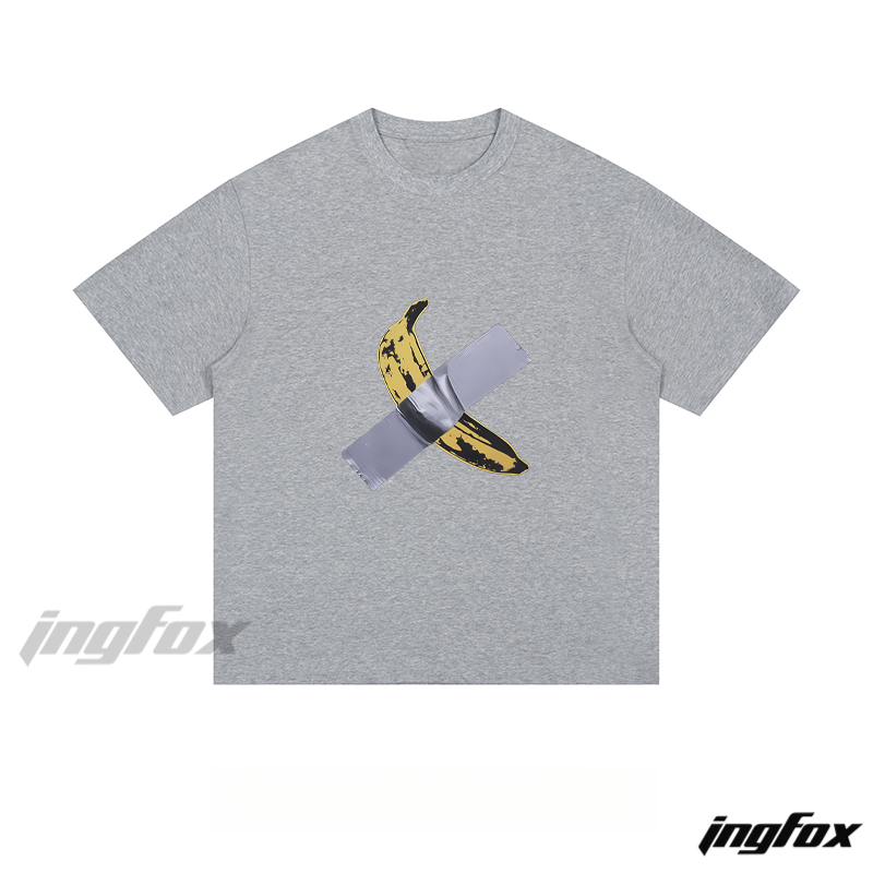 Banana & Tape Art - Loose Fit Short Sleeve T-Shirt