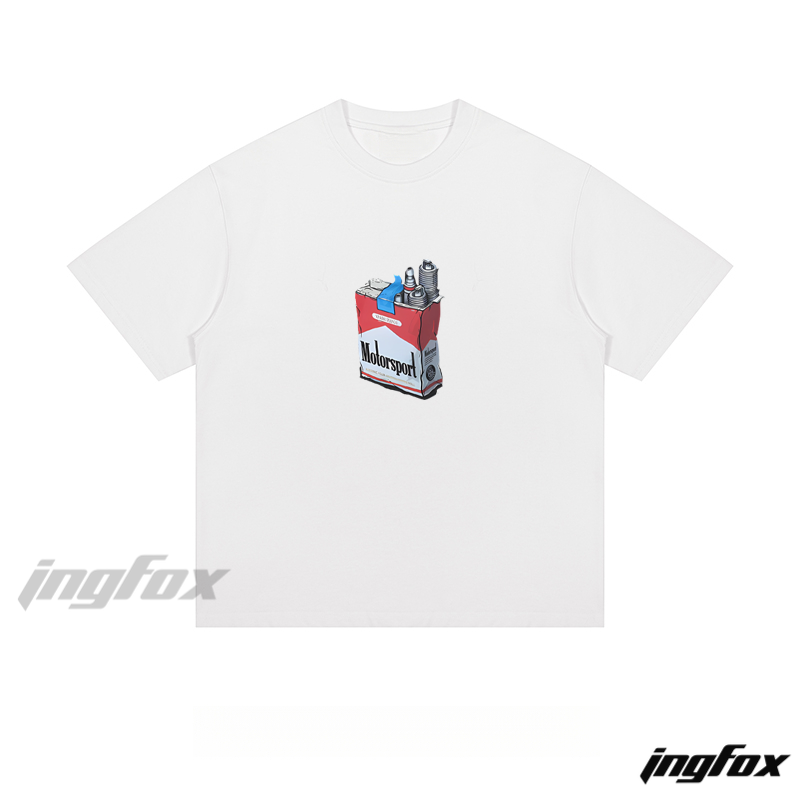 Motorsport Cigarette Pack - Loose Fit Short Sleeve T - Shirt