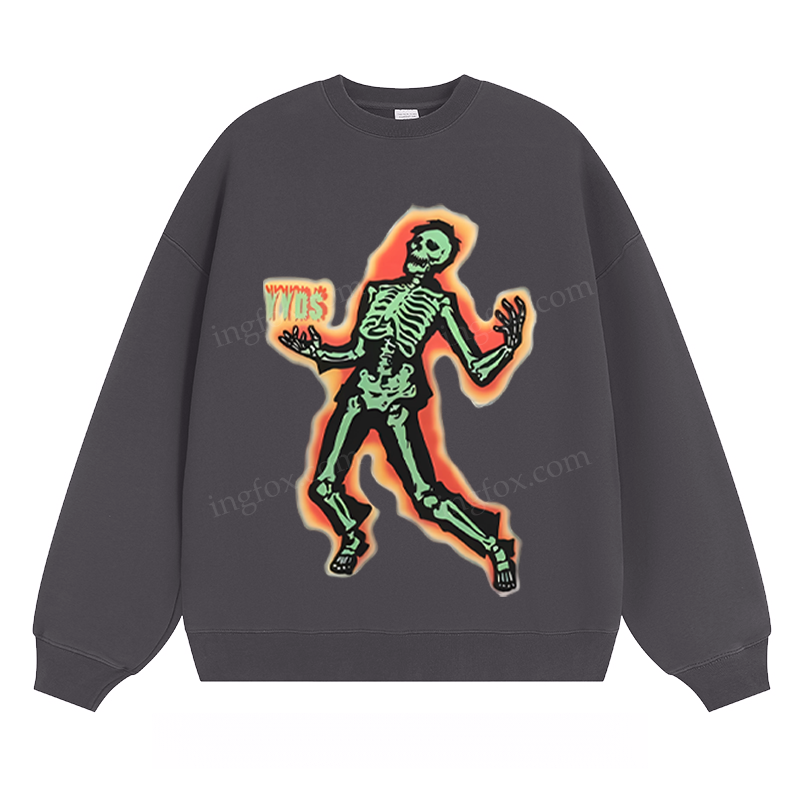 Skeleton Graphic - Classic Unisex Fit Crewneck Sweatshirt