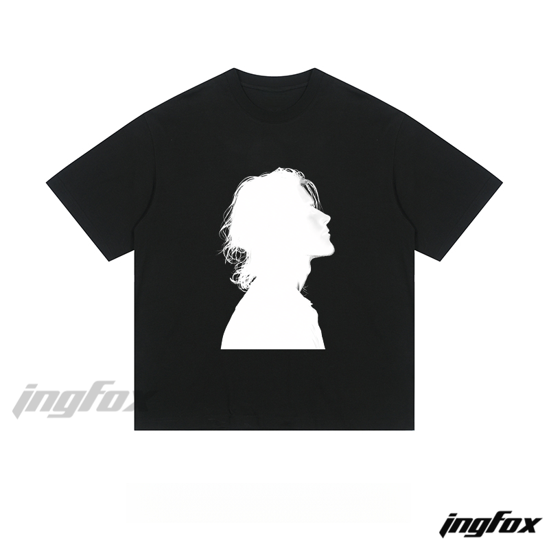 Silhouette Profile - Loose Fit Short Sleeve T - Shirt