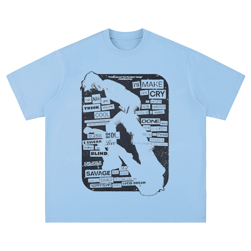 Graffiti Collage - Unisex Fit Short Sleeve T - Shirt
