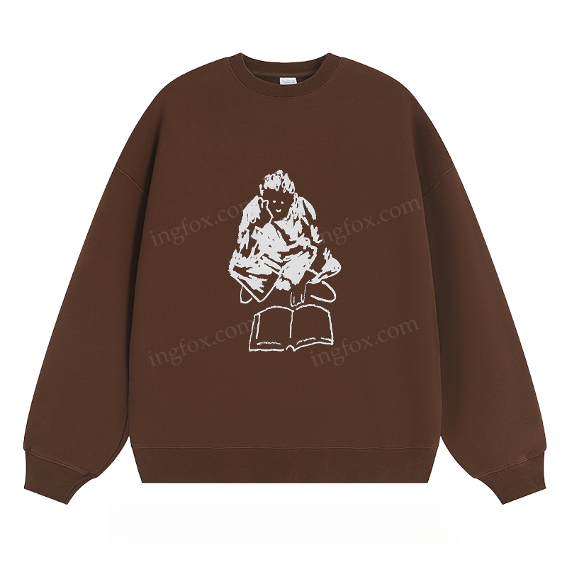 Reading Figure - Classic Unisex Fit Crewneck Sweatshirt
