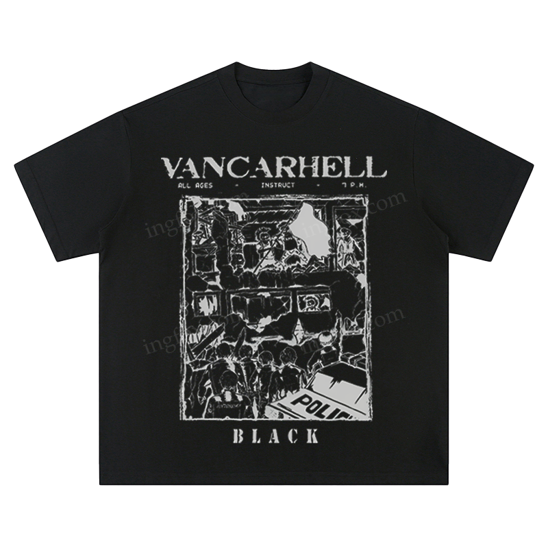 VANCARHELL Graphic - Unisex Fit Short Sleeve T - Shirt