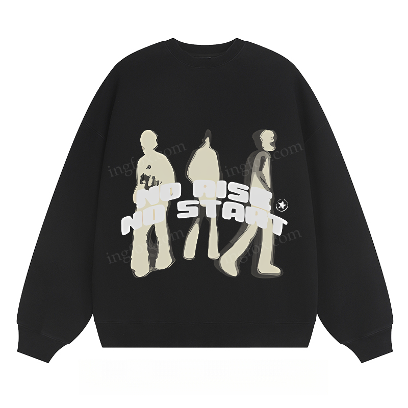 No Rise No Start - Classic Unisex Fit Crewneck Sweatshirt