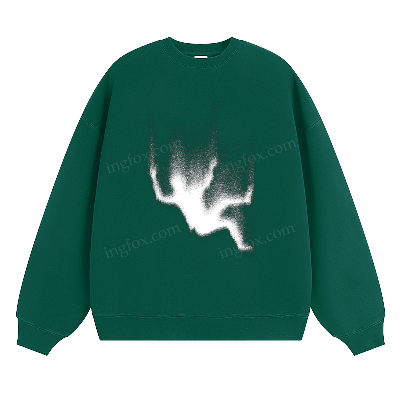 Abstract Spray - Effect - Classic Unisex Fit Crewneck Sweatshirt