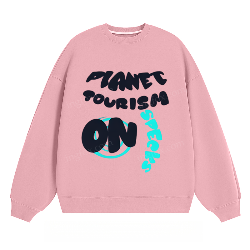 Planet Tourism - Classic Unisex Fit Crewneck Sweatshirt