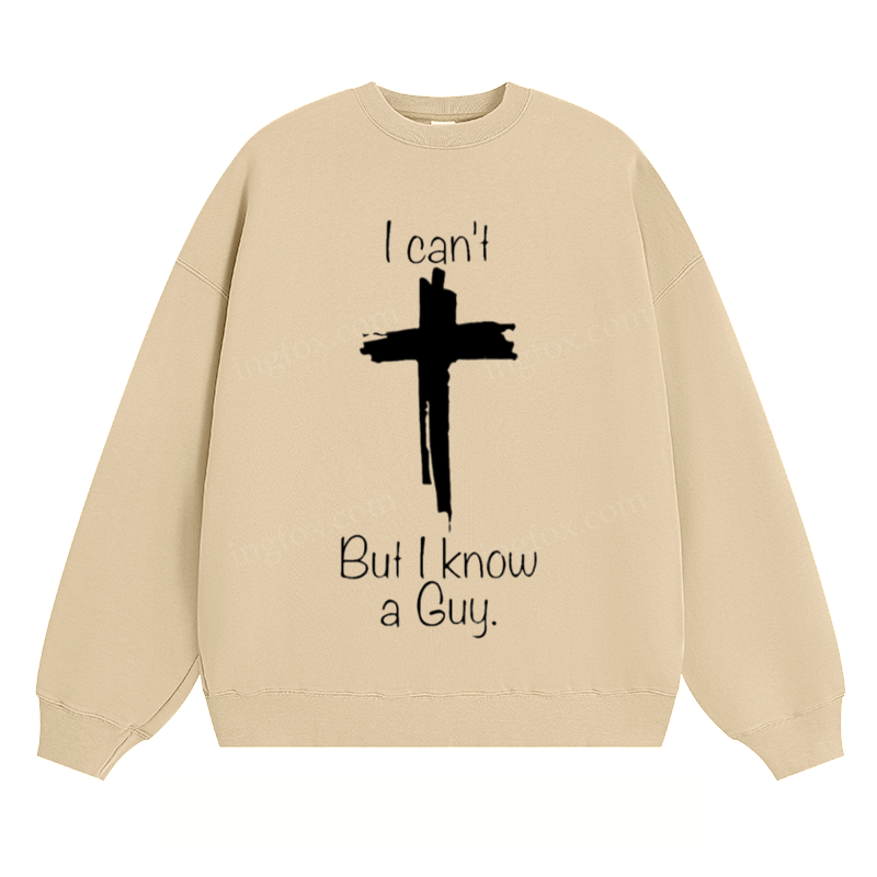 Cross & Text - Classic Unisex Fit Crewneck Sweatshirt