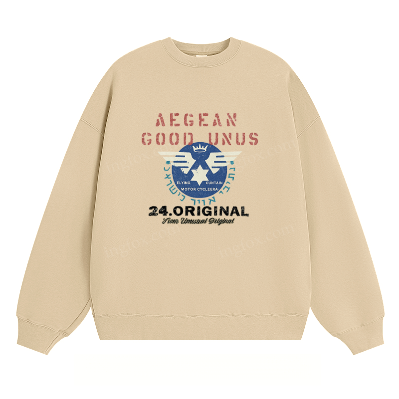 Aegean Good Unus - Classic Unisex Fit Crewneck Sweatshirt
