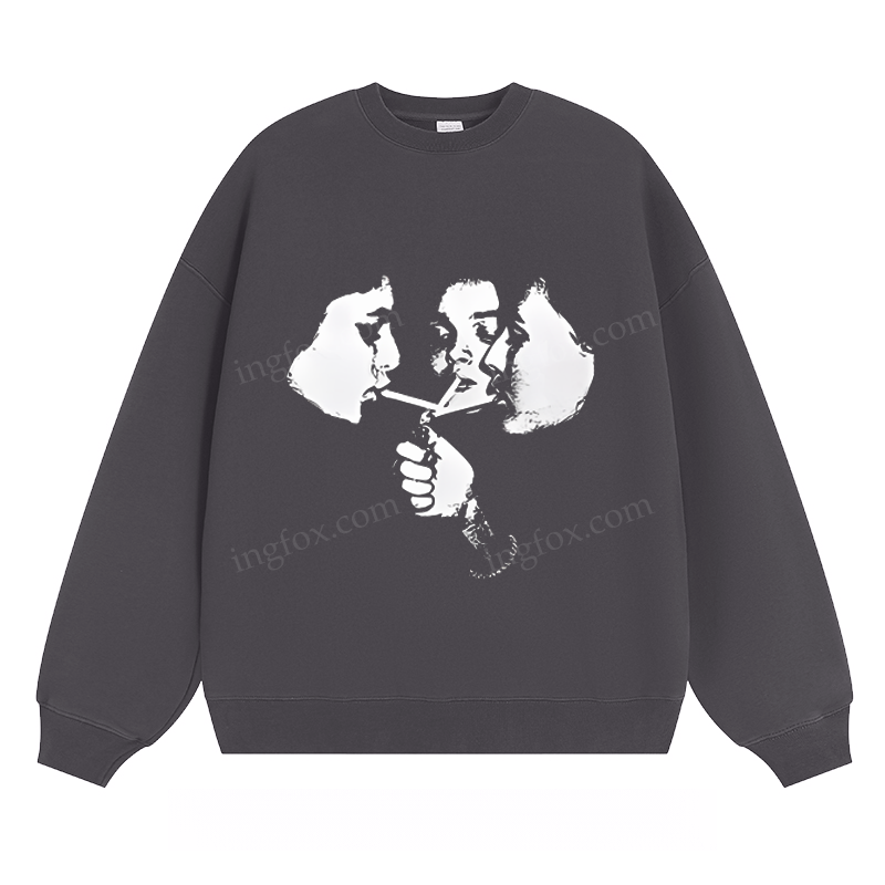 Vintage Cigarette - Sharing Classic Unisex Fit Crewneck Sweatshirt