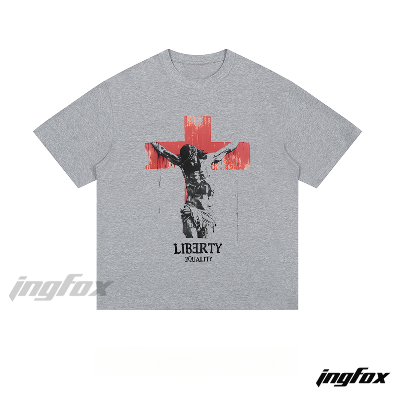 Religious Statement - Loose Fit Short Sleeve T - Shirt