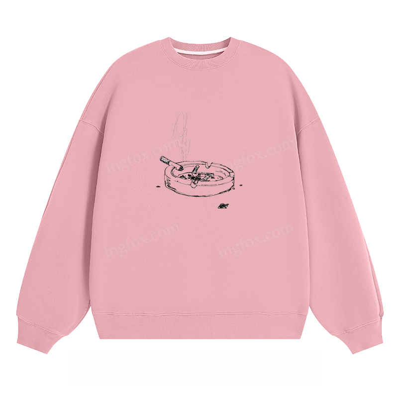 Ashtray Sketch - Classic Unisex Fit Crewneck Sweatshirt
