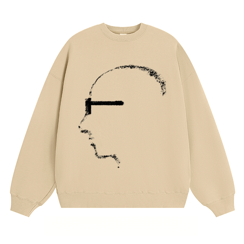Minimalist Portrait - Classic Unisex Fit Crewneck Sweatshirt
