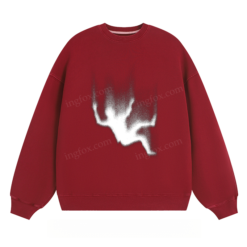 Abstract Spray - Effect - Classic Unisex Fit Crewneck Sweatshirt