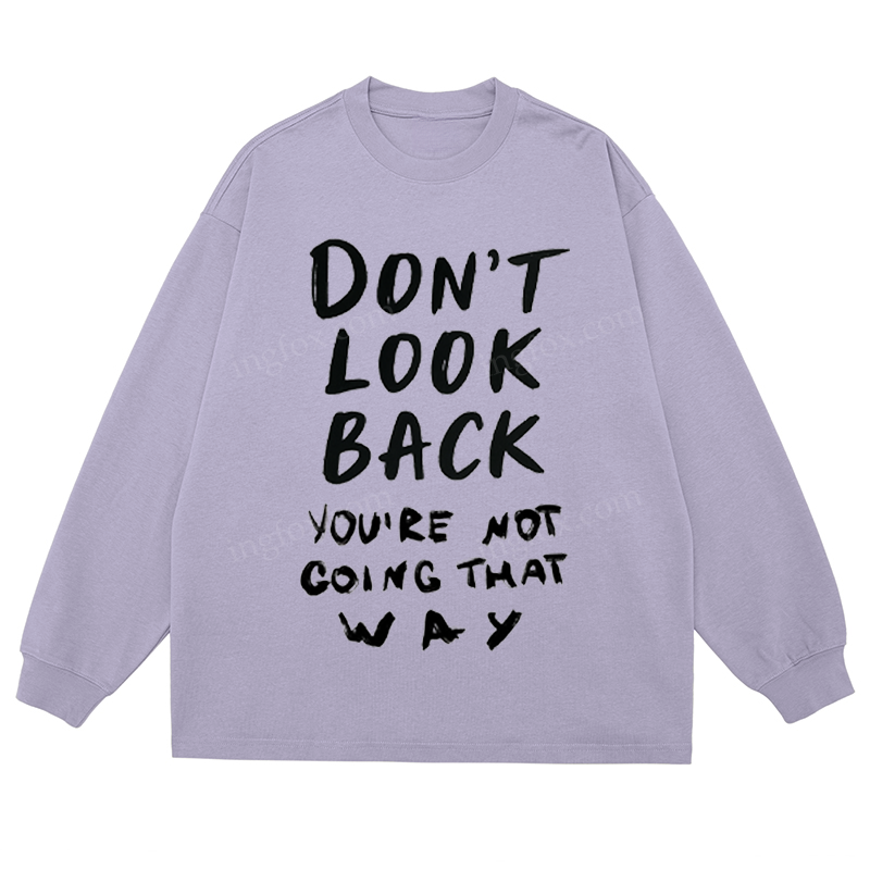 Motivational Slogan - Classic Unisex Fit Cotton Long Sleeve Tee
