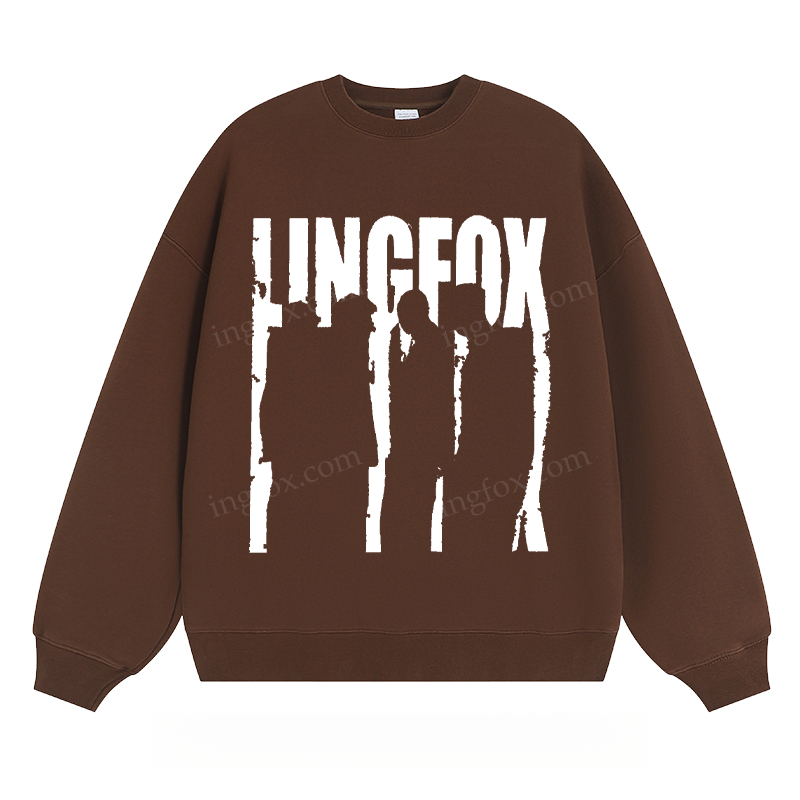 LINGFOX Silhouette - Classic Unisex Fit Crewneck Sweatshirt
