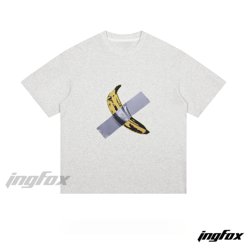 Banana & Tape Art - Loose Fit Short Sleeve T-Shirt