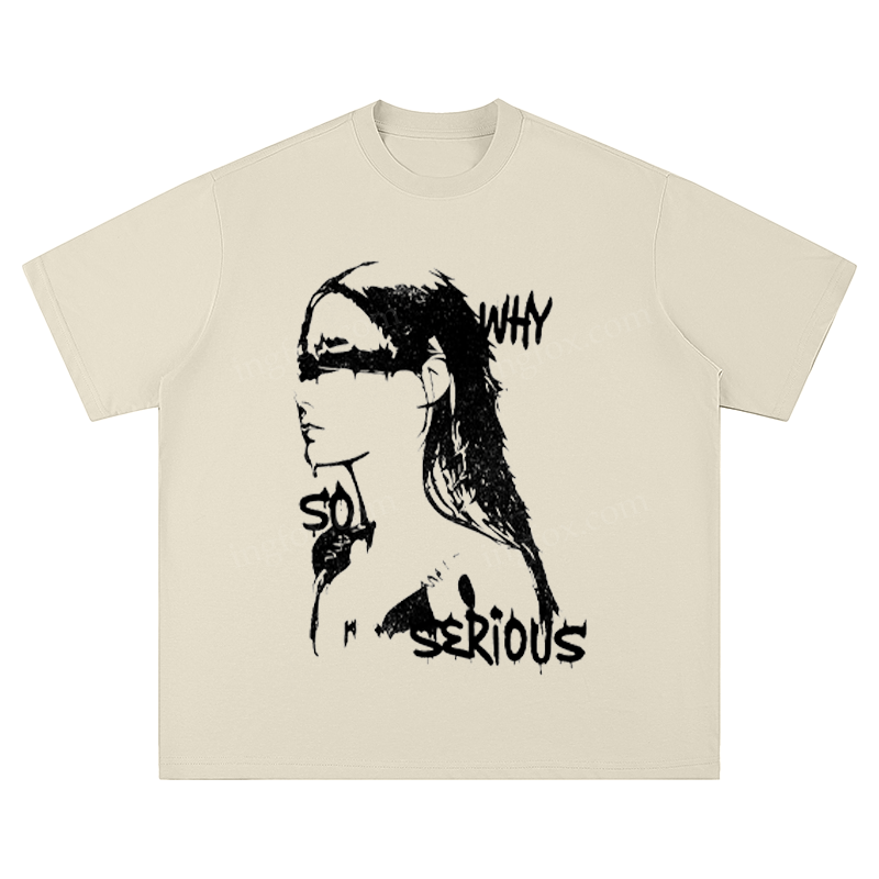"Why So Serious" Graphic - Unisex Fit Short Sleeve T - Shirt