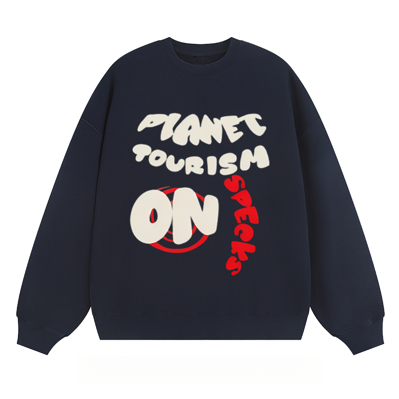 Planet Tourism - Classic Unisex Fit Crewneck Sweatshirt