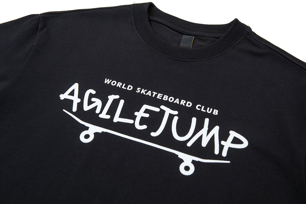 AGILEJUMP - Short Sleeve Loose Fit T-shirt