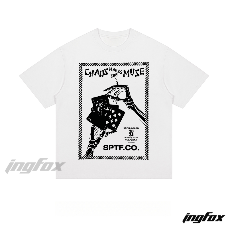 Chaos Muse - Loose Fit Short Sleeve T - Shirt