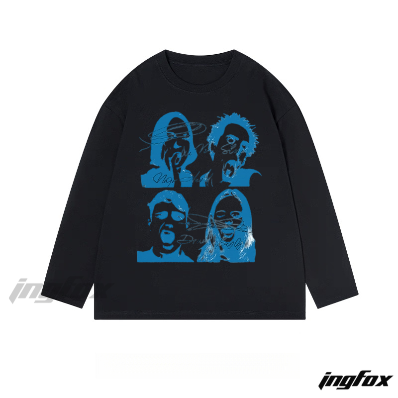Expression Portrait - Classic Cotton Long Sleeve Tee