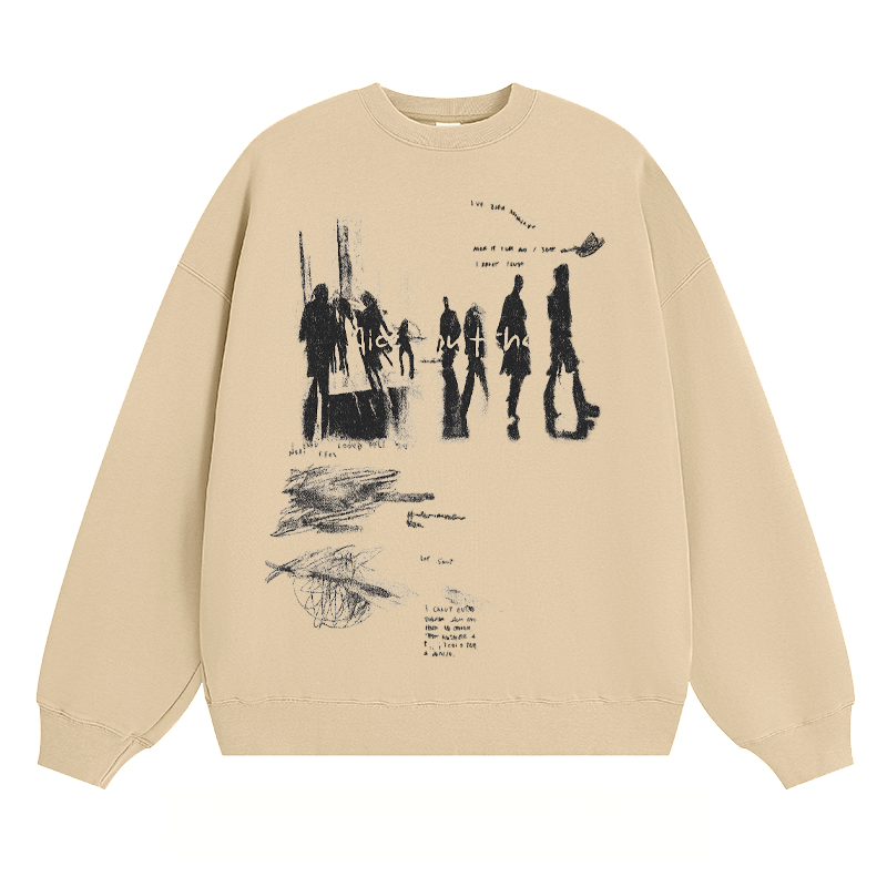 Urban Sketch - Classic Unisex Fit Crewneck Sweatshirt