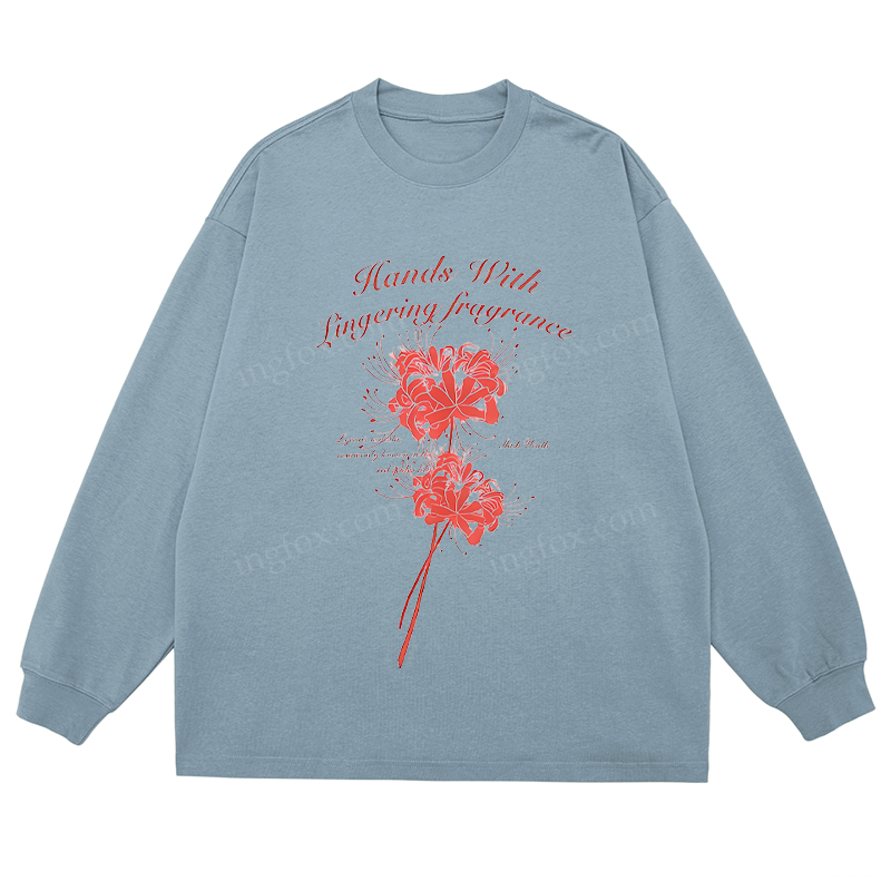 Red Spider Lily - Classic Unisex Fit Cotton Long Sleeve Tee