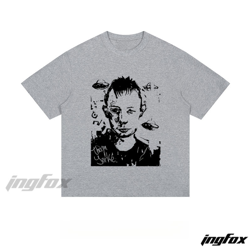 Thom Yorke Tribute - Loose Fit Short Sleeve T - Shirt