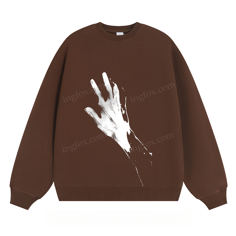 Artistic Hand Graphic - Classic Unisex Fit Crewneck Sweatshirt