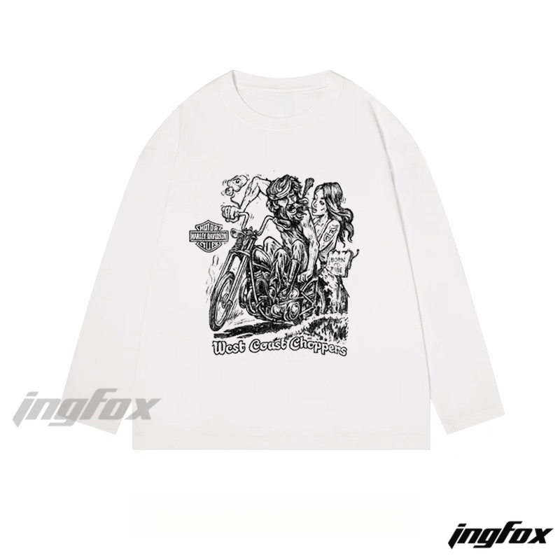 West Coast Choppers Biker - Classic Cotton Long Sleeve Tee