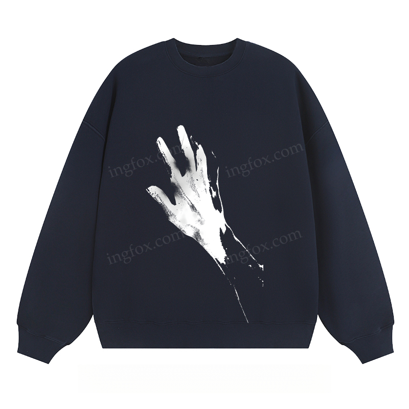 Artistic Hand Graphic - Classic Unisex Fit Crewneck Sweatshirt
