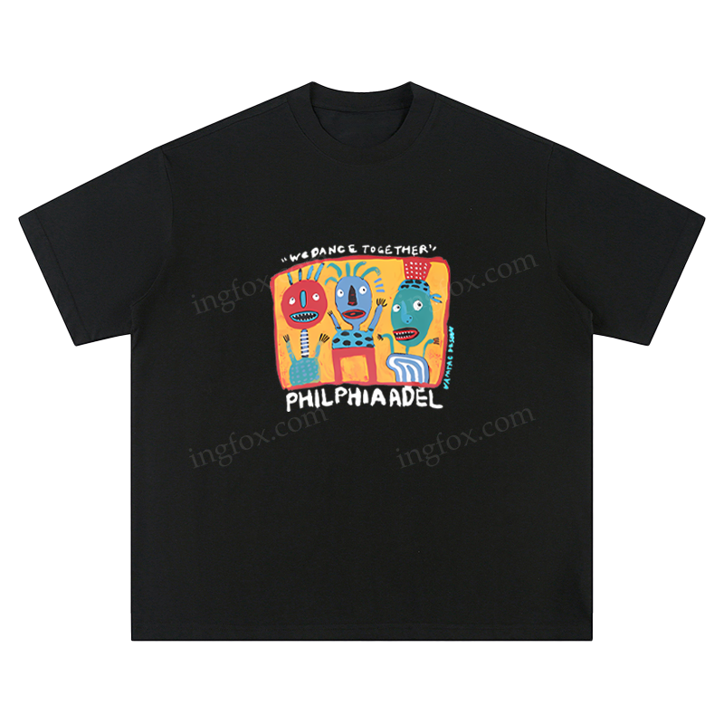 "We Dance Together" Art Print - Unisex Fit Short Sleeve T - Shirt