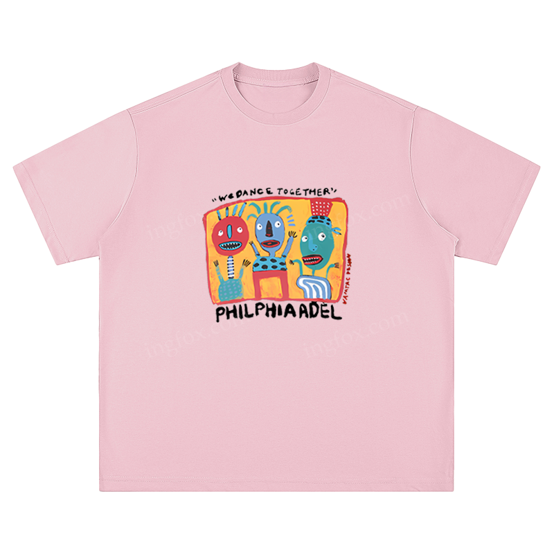 "We Dance Together" Art Print - Unisex Fit Short Sleeve T - Shirt