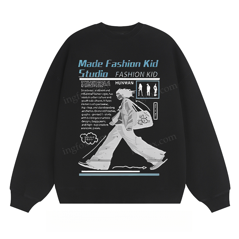 Made Fashion Kid - Classic Unisex Fit Crewneck Sweatshirt
