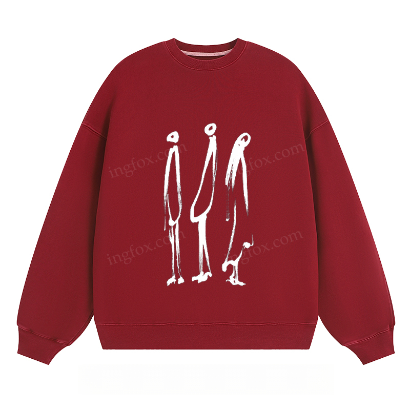 Abstract Figures - Classic Unisex Fit Crewneck Sweatshirt