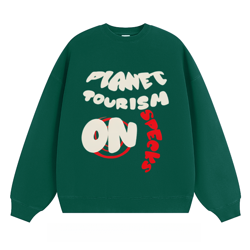 Planet Tourism - Classic Unisex Fit Crewneck Sweatshirt