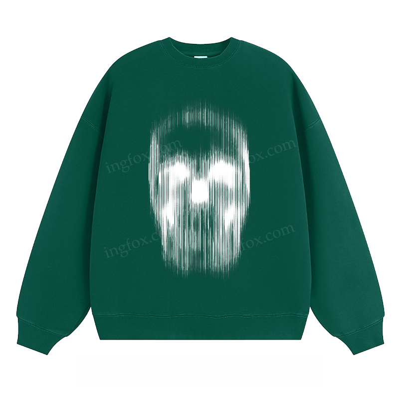 Abstract Skull Graphic - Classic Unisex Fit Crewneck Sweatshirt