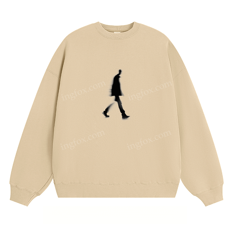Walking Figure - Classic Unisex Fit Crewneck Sweatshirt