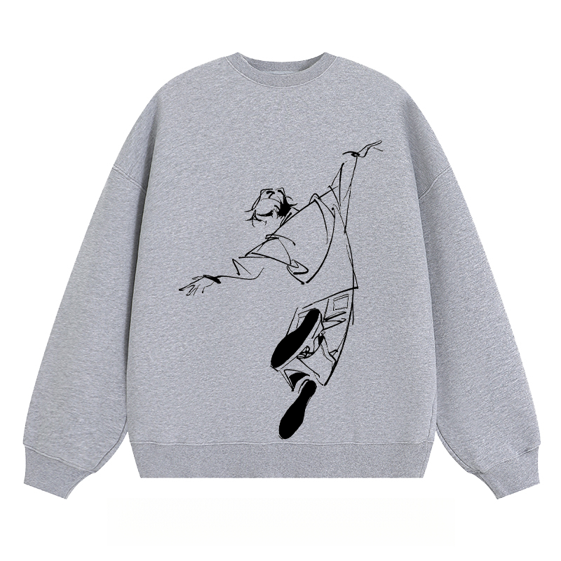 Dynamic Sketch - Classic Unisex Fit Crewneck Sweatshirt