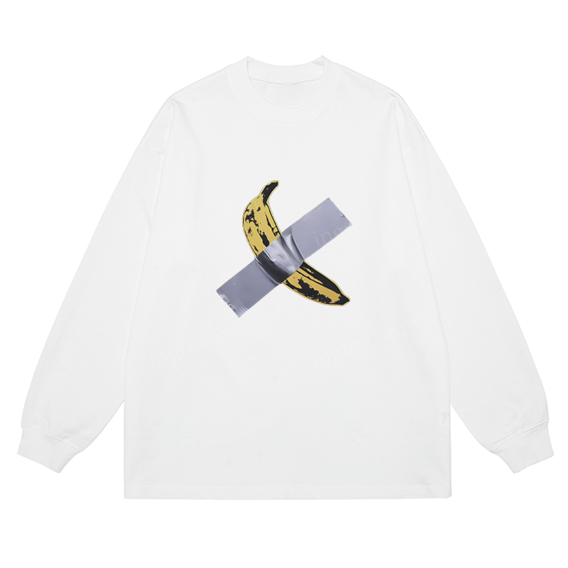 Banana Tape Art - Classic Unisex Fit Cotton Long Sleeve Tee