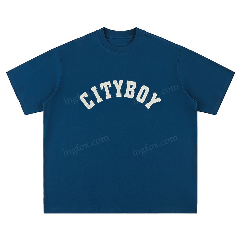 "Cityboy" Slogan - Unisex Fit Short Sleeve T - Shirt